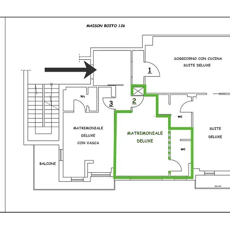 Maison Boito 126 Гостевой дом Рим